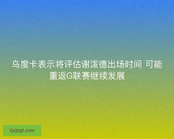 乌度卡表示将评估谢泼德出场时间 可能重返G联赛继续发展